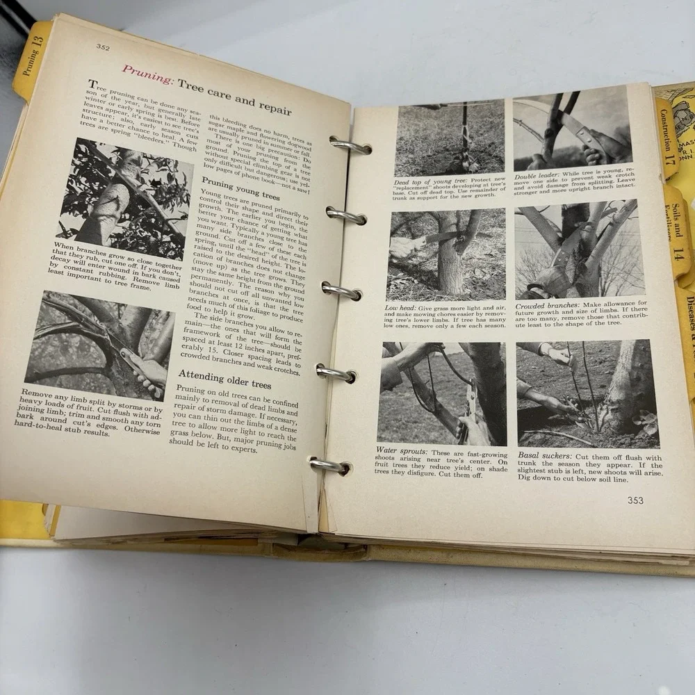 Better Homes and Gardens New Garden Book Vintage 1961 Five Ring Binder Lawn Land